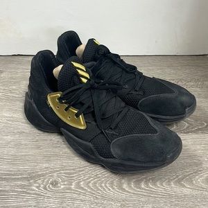 Adidas Harden Volume Four Black/Gold Size 11